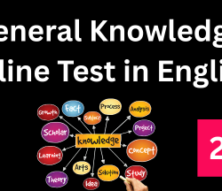 GENERAL KNOWLADGE 21 ENGLISH ONLINE 40Q